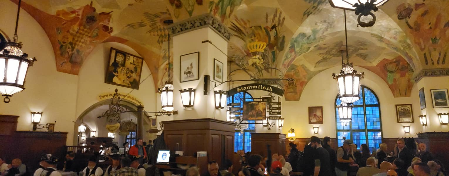 Inside Hofbräuhaus München