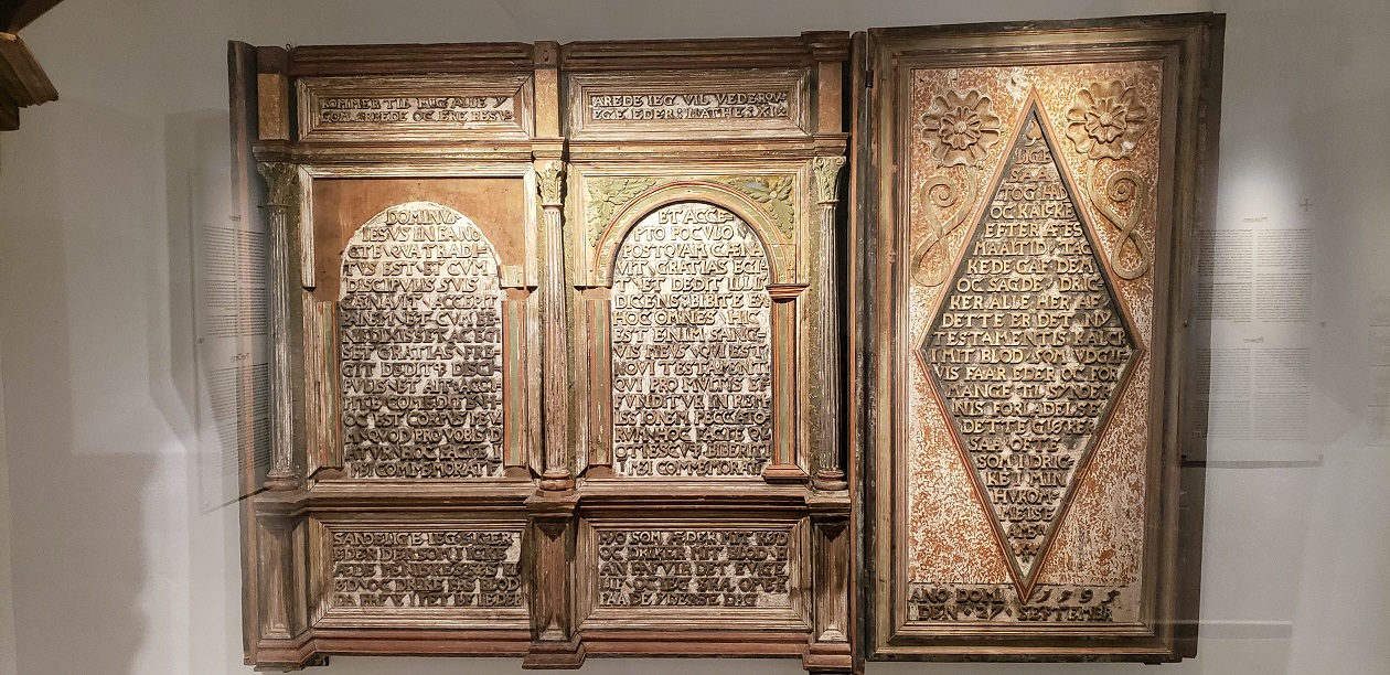 Church artifacts ranging from the 1500’s to 1800’s