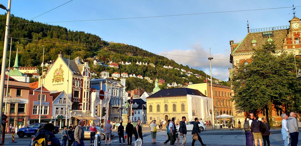 Arriving in Bergen