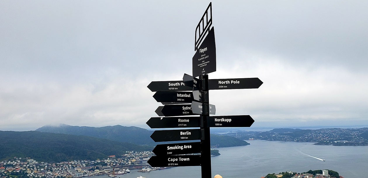 Top of Mt. Floyen