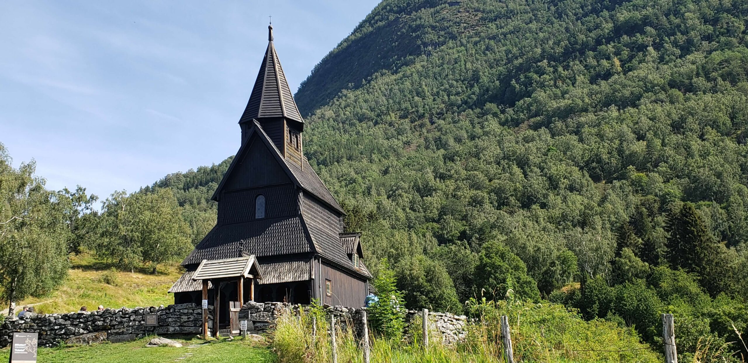 Stave church in Ornes
