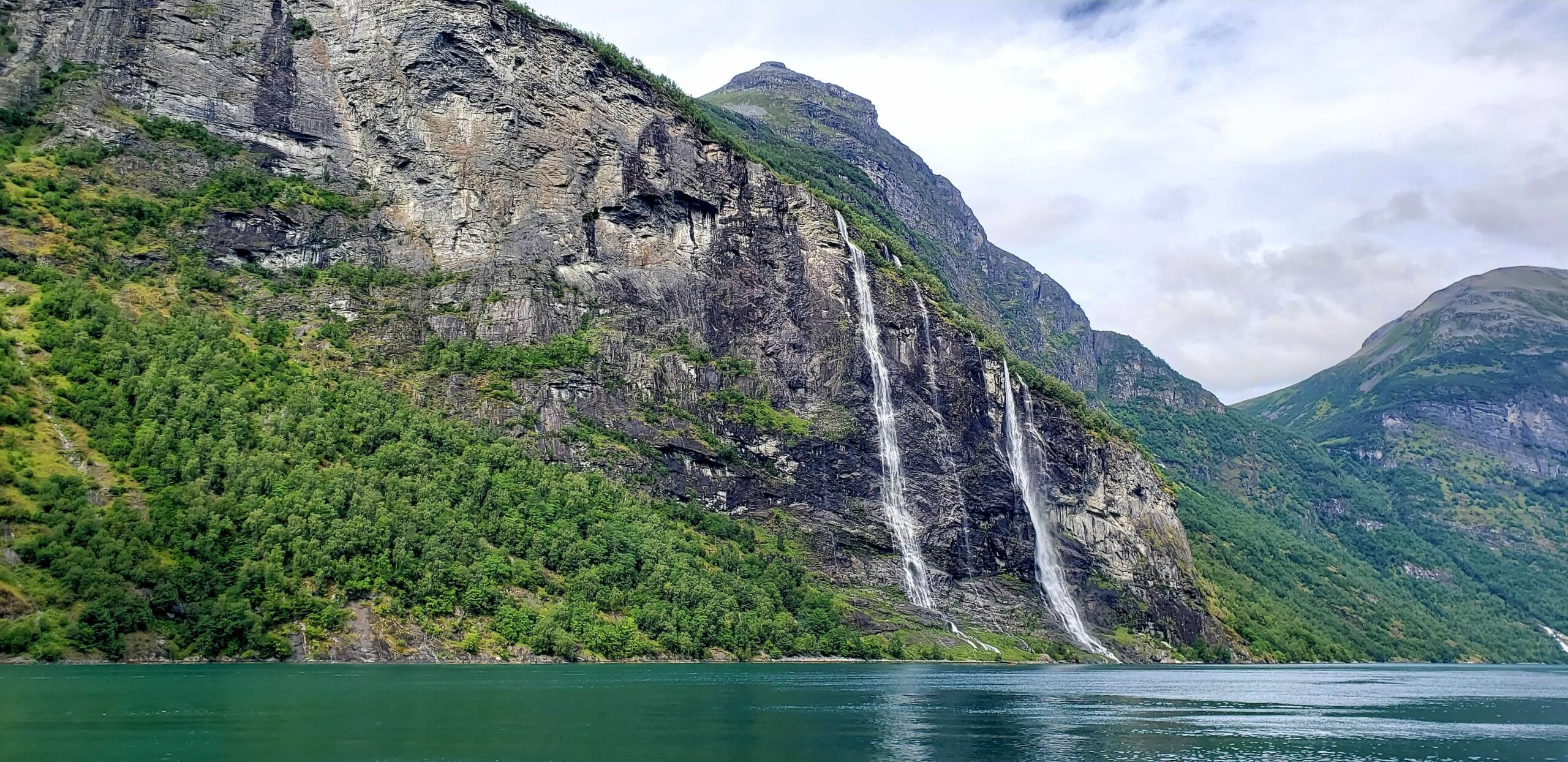 Waterfalls in Geirangerfjord