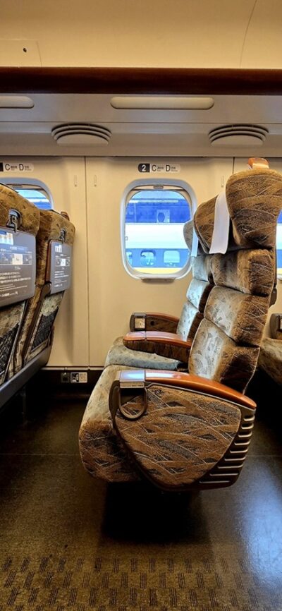 Typical seat in ordinary car